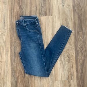 A&F High Rise Skinny Jeans